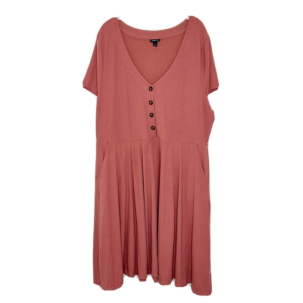 torrid Dusty Rose Midi Dress